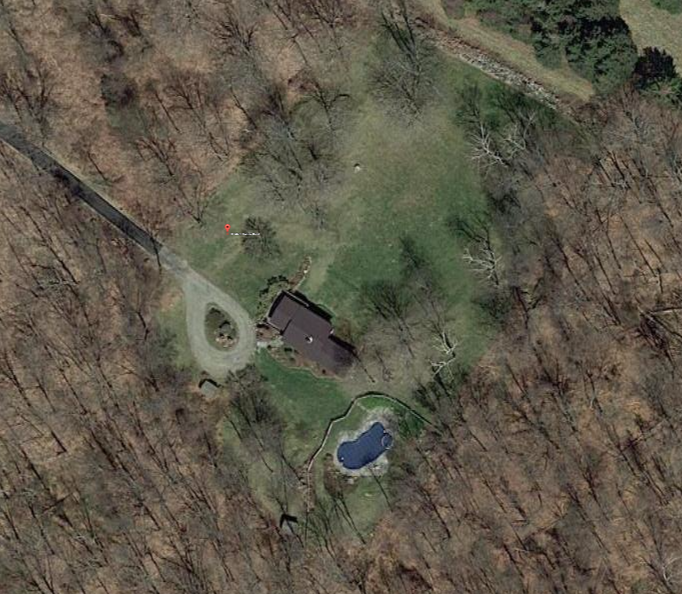 10 White Hollow Road Aerial View