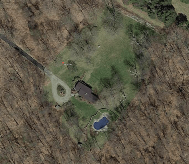 10 White Hollow Road Aerial View