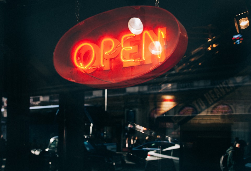 NeonOpenSign