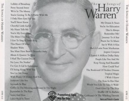 HarryWarrenSongHits
