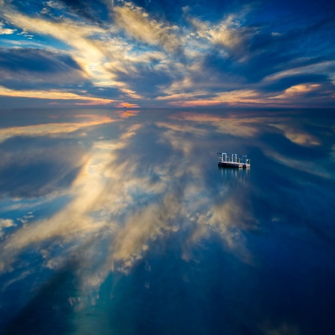 LakeSkyReflection