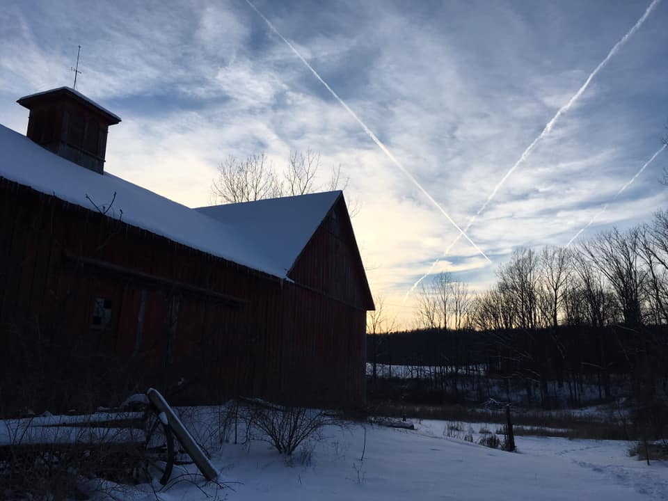 BarnSnowSkyTrailsatFarm